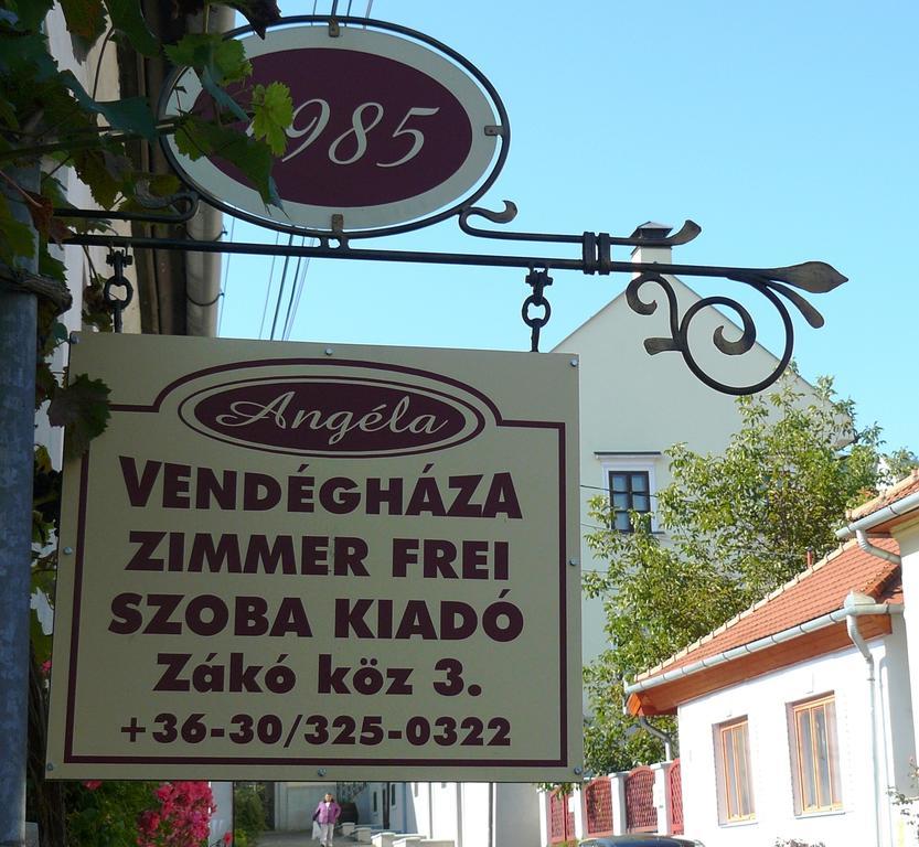 Hotel Angela Vendeghaz Tokaj Exteriér fotografie